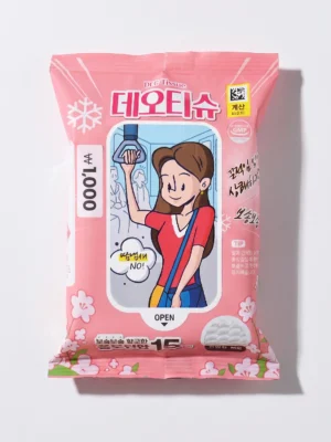 Cooling Perfume Deo Wipes Floral 15 Sheets