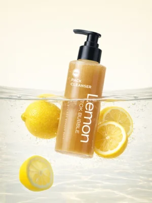 WONDERBATH Lemon Tok Bubble Pack Cleanser 100 ml - Image 3