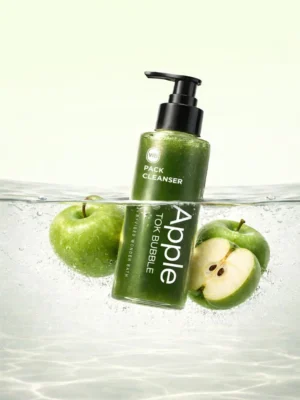 WONDERBATH Apple Tok Bubble Pack Cleanser 100 ml - Image 3