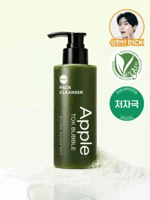 WONDERBATH Apple Tok Bubble Pack Cleanser 100 ml - Image 4