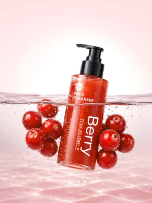 WONDERBATH Berry Tok Bubble Pack Cleanser 100 ml - Image 3
