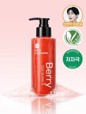 WONDERBATH Berry Tok Bubble Pack Cleanser 100 ml - Image 4