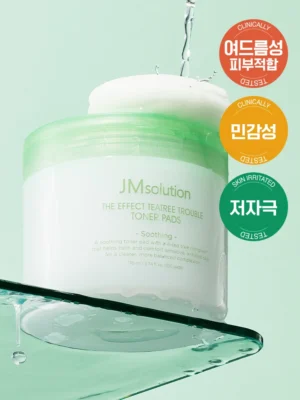 JMsolution The Effect Tea Tree Trouble Toner Pads 100 Pads / 170 ml - Image 4