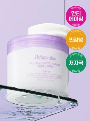 JMsolution The Effect Retinol Firming Toner Pads 100 Pads / 170 ml - Image 4