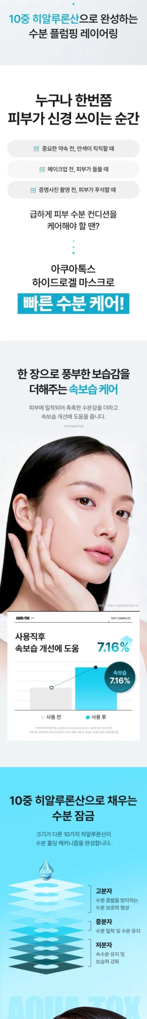MEDI-PEEL Aquatox Hydrogel Mask 1 Sheet - Image 4