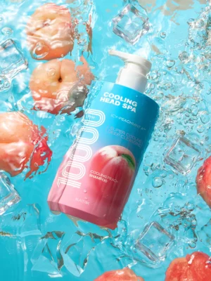 ELASTINE Cooling Head Spa Cooling Peach Shampoo 460 ml - Image 5