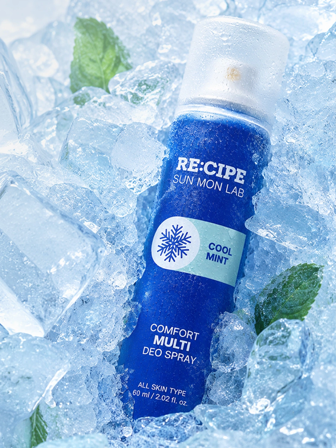 1083995-primary RECIPE SUN MON LAB Comfort Multi Deo Spray Cool Mint 60 ml - Image 1