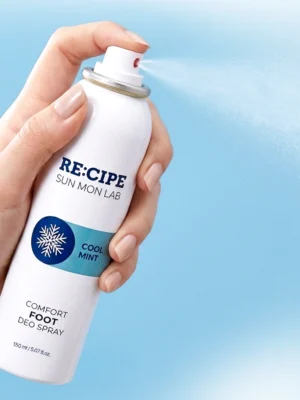 RECIPE SUN MON LAB Comfort Foot Deo Spray Cool Mint 150 ml - Image 2