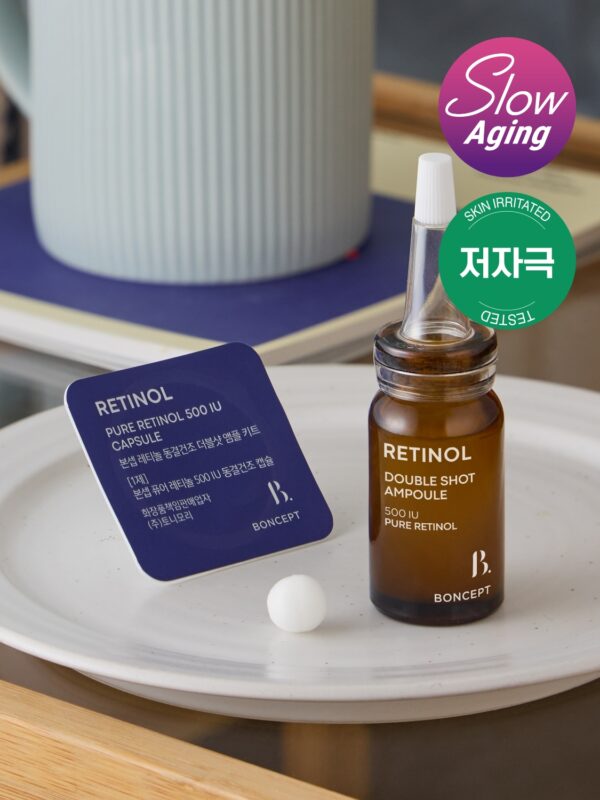 BONCEPT Retinol Freeze-Dried Double Shot Ampoule Kit — 45 mg + 10 ml