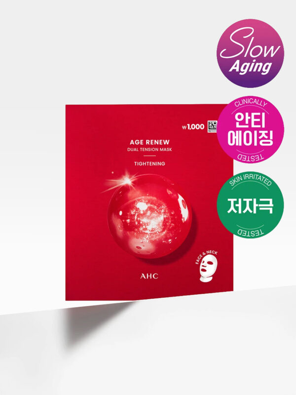 AHC Age Renew Dual Tension Mask Tightening — 28 g, 1 Sheet