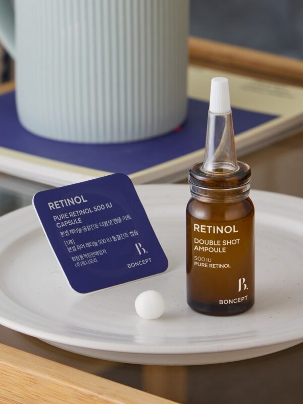 BONCEPT Retinol Freeze-Dried Double Shot Ampoule Kit — 45 mg + 10 ml - Image 2