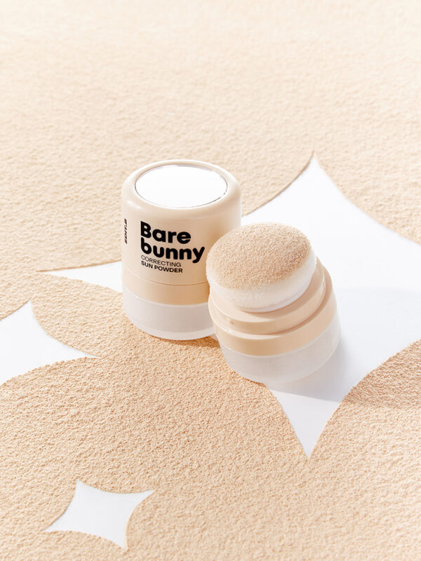 EDIT.B Barebunny Correcting Sun Powder SPF50+ PA++++ — 04 Light Beige, 5 g