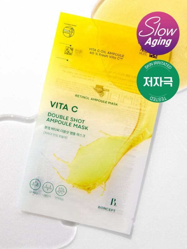 BONCEPT Vita C Double Shot Ampoule Mask — 34.5 g, 1 Sheet