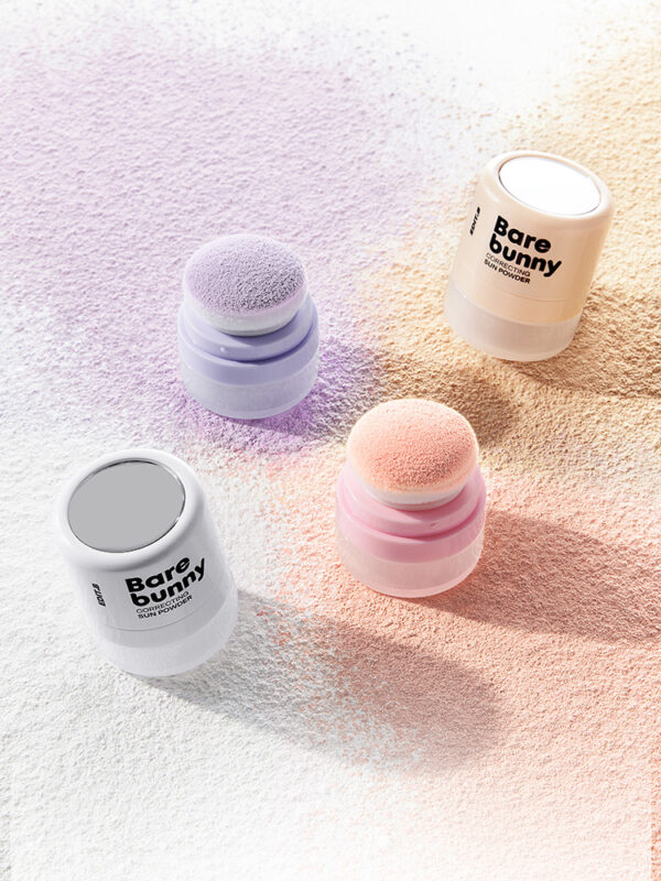 EDIT.B Barebunny Correcting Sun Powder SPF50+ PA++++ — 03 White, 5 g - Image 4