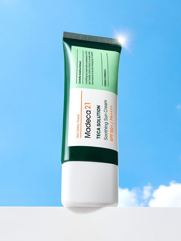 Madeca21 TECA Solution Soothing Sun Cream SPF50+ PA++++ — 40 ml