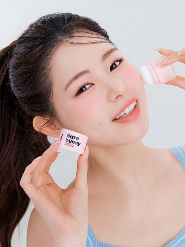EDIT.B Barebunny Correcting Sun Powder SPF50+ PA++++ — 01 Pink Beige, 5 g - Image 2
