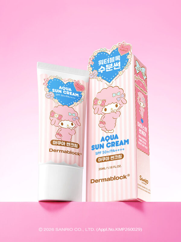 Dermablock Aqua Sun Cream SPF50+ PA++++ × My Sweet Piano — 35 ml