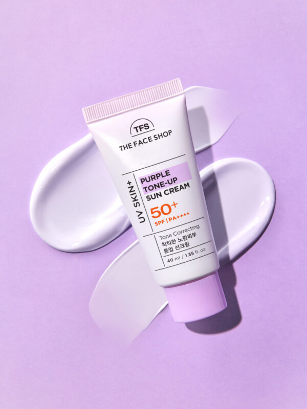 THE FACE SHOP UV Skin Plus Purple Tone-Up Sun Cream 40 ml