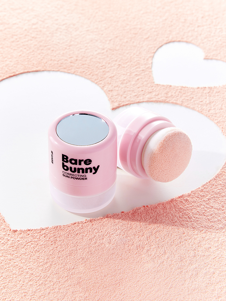 SEOULÉ licensed product image EDIT.B Barebunny Correcting Sun Powder SPF50+ PA++++ — 01 Pink Beige, 5 g - Image 1