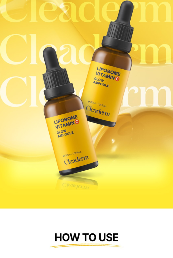 Cleaderm Liposome Vitamin C Glow Ampoule — 30 ml - Image 12