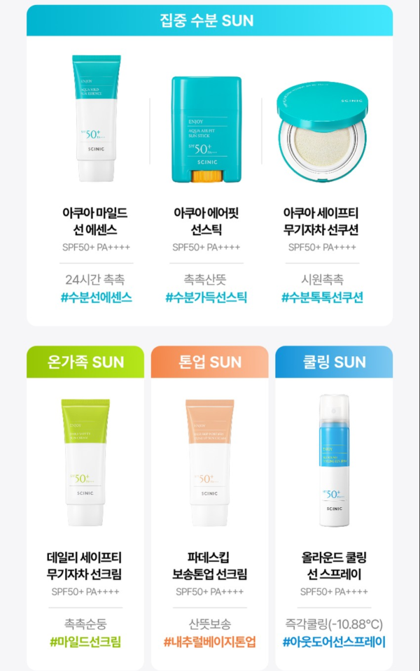 SCINIC Enjoy Daily Safety Mineral Sun Cream — 60 g - Image 14