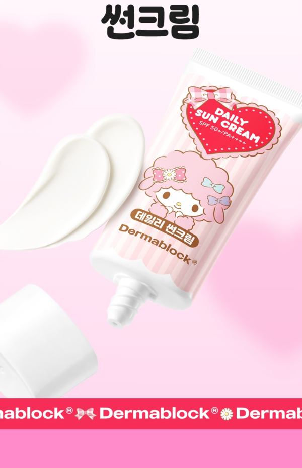 Dermablock Daily Sun Cream SPF50+ PA++++ × My Sweet Piano — 35 ml - Image 5