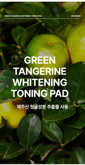 SOMISOME Green Tangerine Brightening Toning Pads 50 Pads / 130 g - Image 10