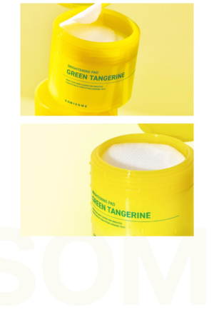 SOMISOME Green Tangerine Brightening Toning Pads 50 Pads / 130 g - Image 13