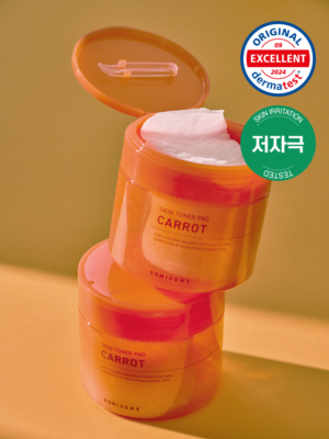 SOMISOME Carrot Calming Pads 40 Pads / 195 g