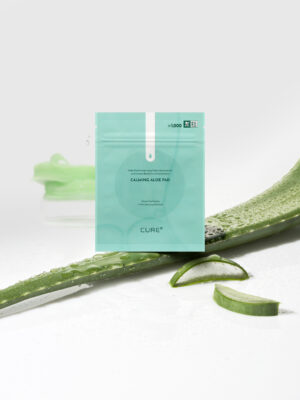 CURE Alpha Calming Aloe Pads 4 Pads - Image 2