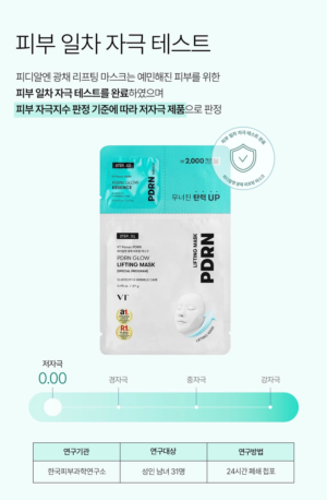 VT PDRN Glow Lifting Mask 27 g + Glow Essence 1.5 ml - Image 20